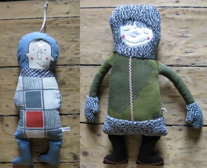 puppe-eskimo-und-astronaut puppe-eskimo-und-astronaut