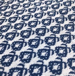 Bio Jacquard Marine fruit 1,7m SUSAlabim Lillestoff