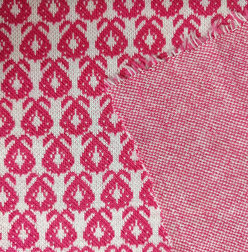 Bio Jacquard Barberry fruit 1m SUSAlabim Lillestoff - zum Schließen ins Bild klicken