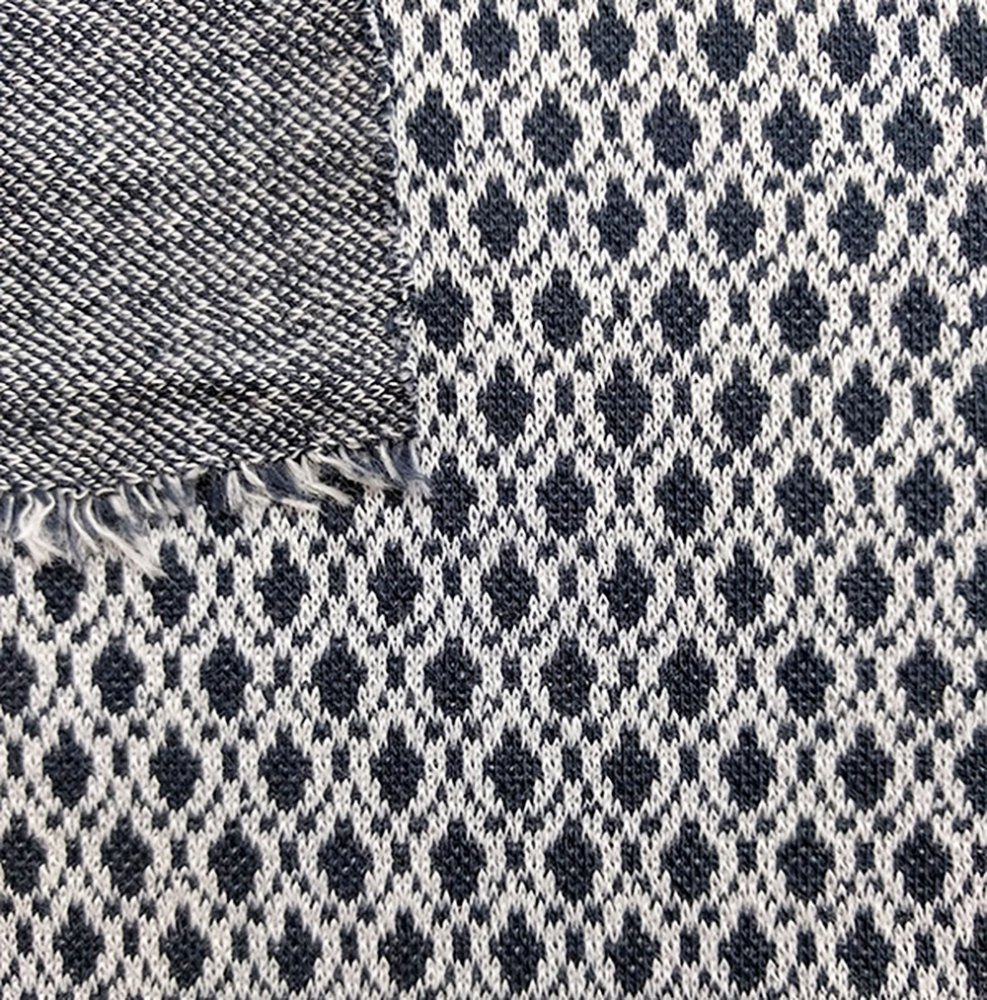 Bio Jacquard Bilberry pitti 0,95m SUSAlabim Lillestoff - zum Schließen ins Bild klicken