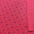 Rising sun darkred 1m Jacquard SUSAlabim Lillestoff Rising sun darkred 1m Jacquard SUSAlabim Lillestoff