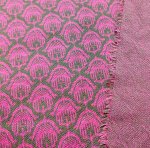 Flowers pink 1,5m Jacquard SUSAlabim Lillestoff Flowers pink 1,5m Jacquard SUSAlabim Lillestoff