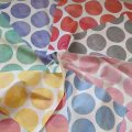 Bio Jersey Design Riesenpunkte Aquarell melone 0,95m