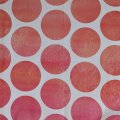 Bio Jersey Design Riesenpunkte Aquarell melone 0,95m