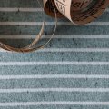 Ringel Kuscheljersey Eisblau, gesprenkelt 0,9m