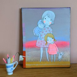 Acrylmalerei Unikat Nr. 16