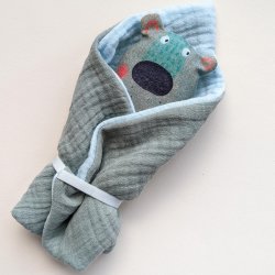 Nähset Schnuffeltuch mit Püppchen 8