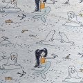 Bio Jersey Design Meerjungfrau Original 1m