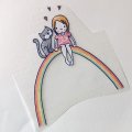 Bügelbild Nr.60 Regenbogenkind