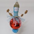 Weihnachtskugel mit Figur Nr.21