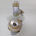 Weihnachtskugel mit Figur Nr.36