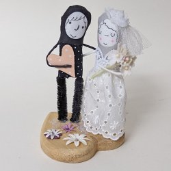 Brautpaar als Tortendeko Nr. 8