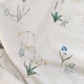 Bio Musselin SUSAlabims Blumenmärchen Baumwolle 1m