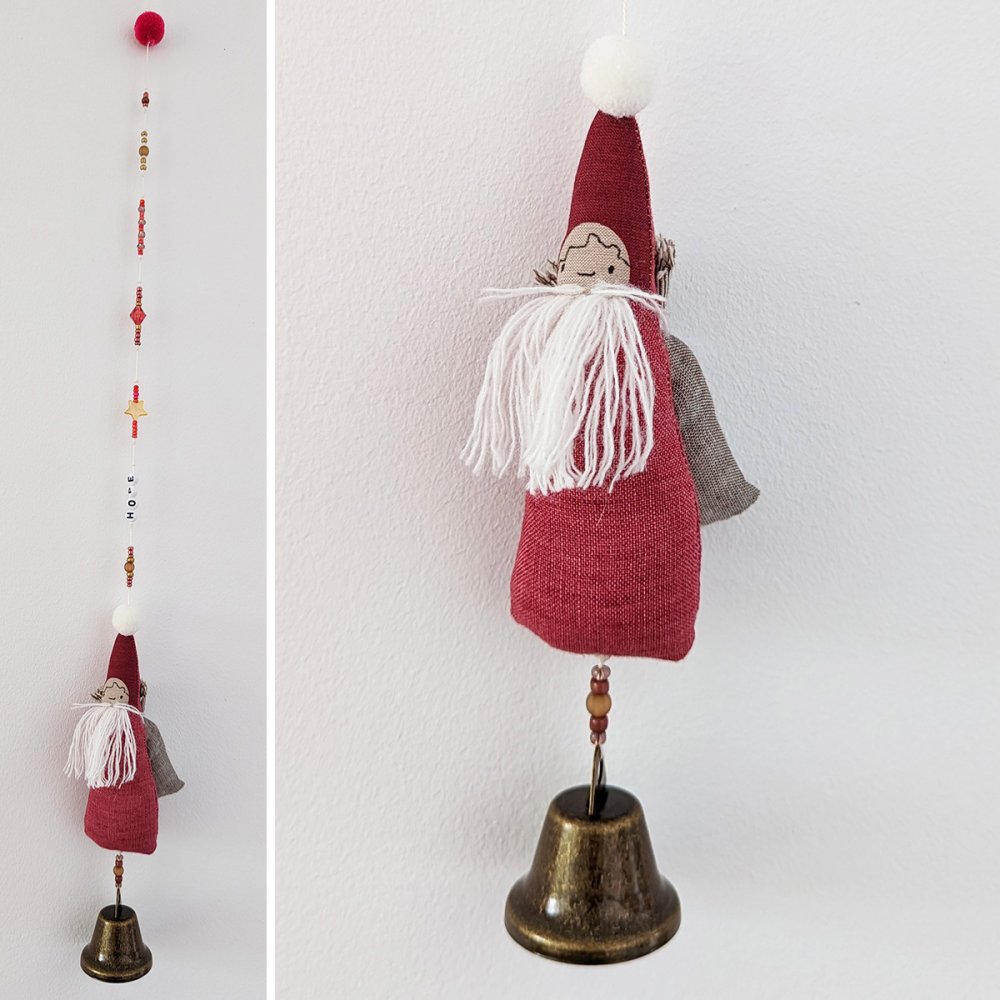 allerliebste Nikolaus-Glocke Nr. 4 - zum Schließen ins Bild klicken