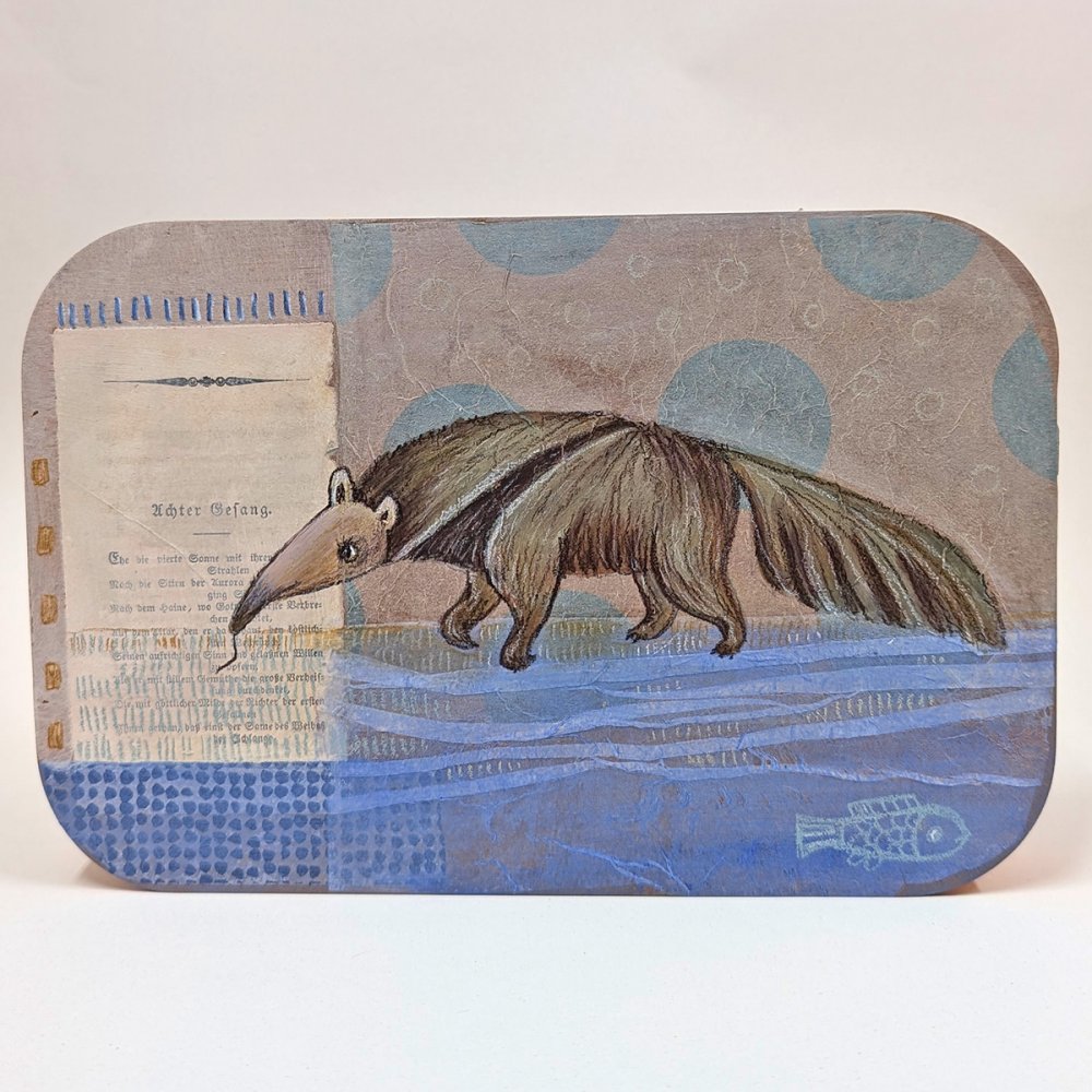 Acrylmalerei Unikat Nr. 51 - zum Schließen ins Bild klicken