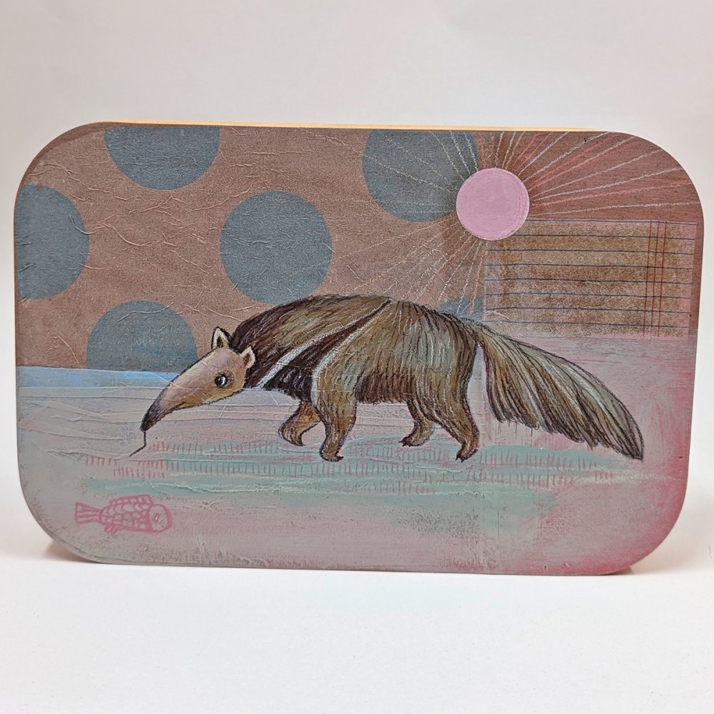 Acrylmalerei Unikat Nr. 52 - zum Schließen ins Bild klicken