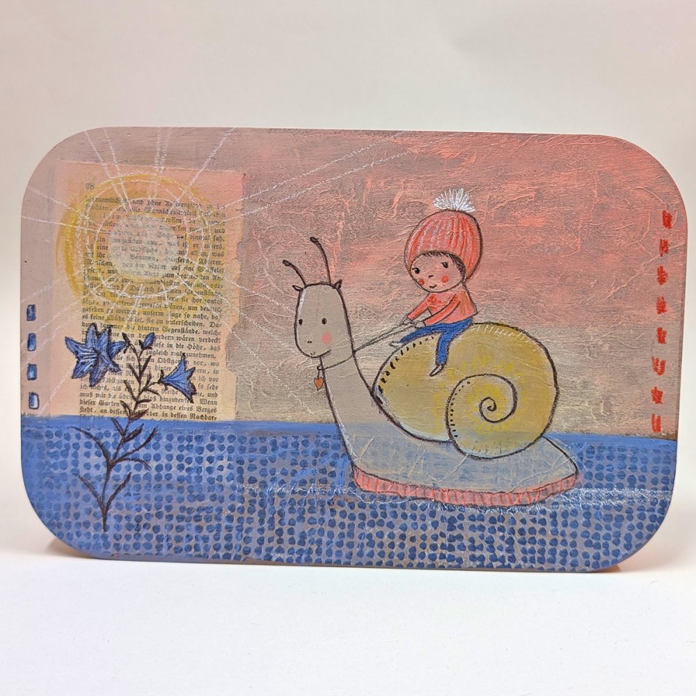 Acrylmalerei Unikat Nr. 64 - zum Schließen ins Bild klicken
