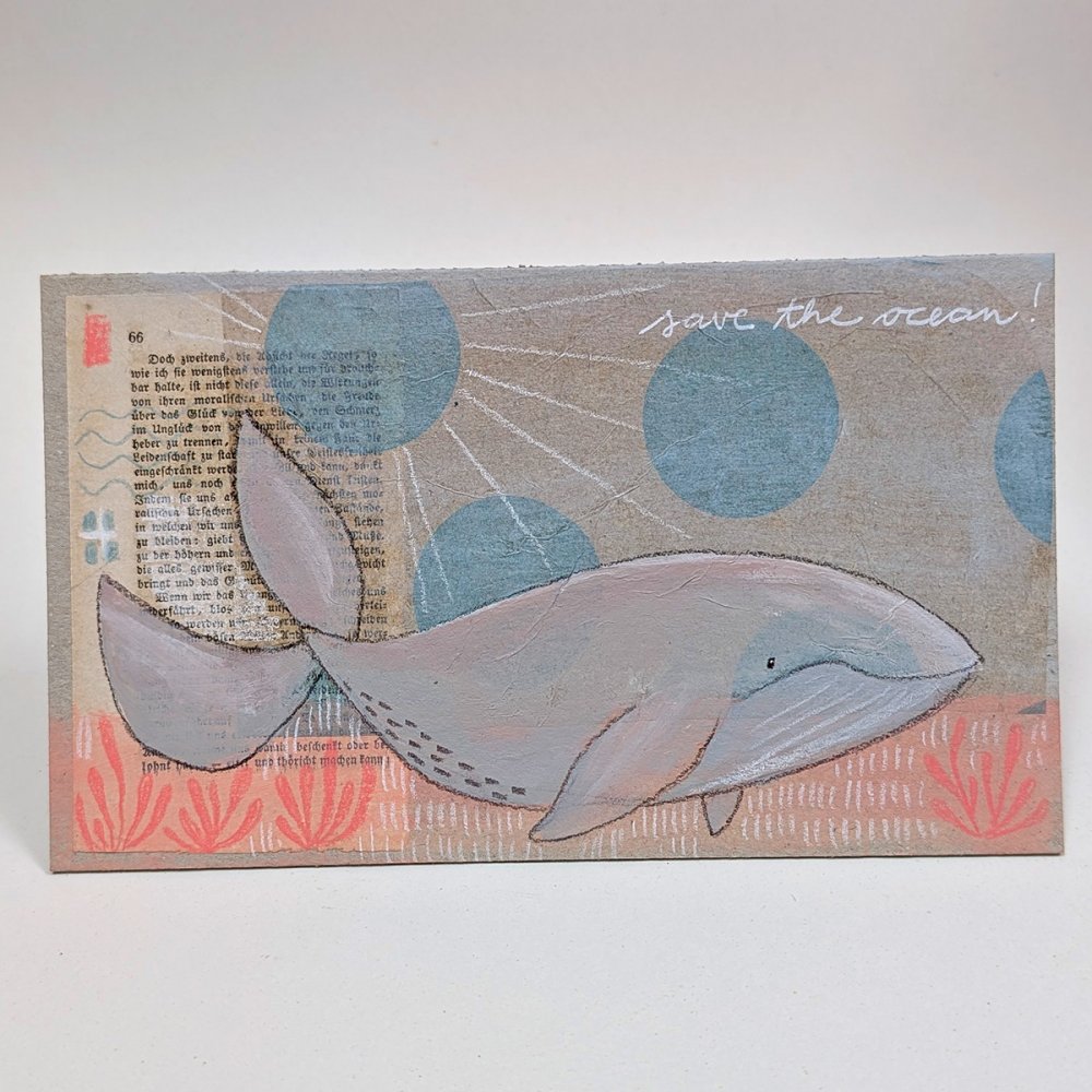 Acrylmalerei Unikat Nr. 83 - zum Schließen ins Bild klicken