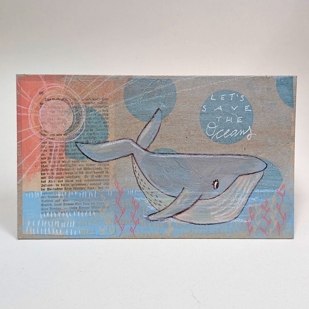 Acrylmalerei Unikat Nr. 81 - zum Schließen ins Bild klicken