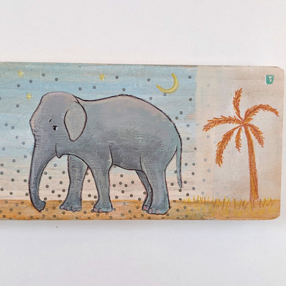 Acrylmalerei Unikat Nr. 85 - zum Schließen ins Bild klicken