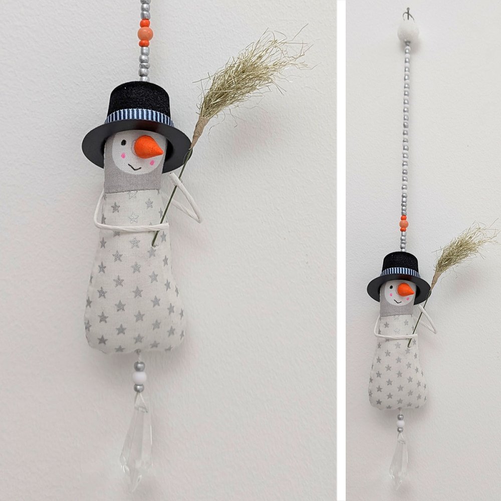 allerliebster Schneemann Suncatcher Nr. 1 - zum Schließen ins Bild klicken