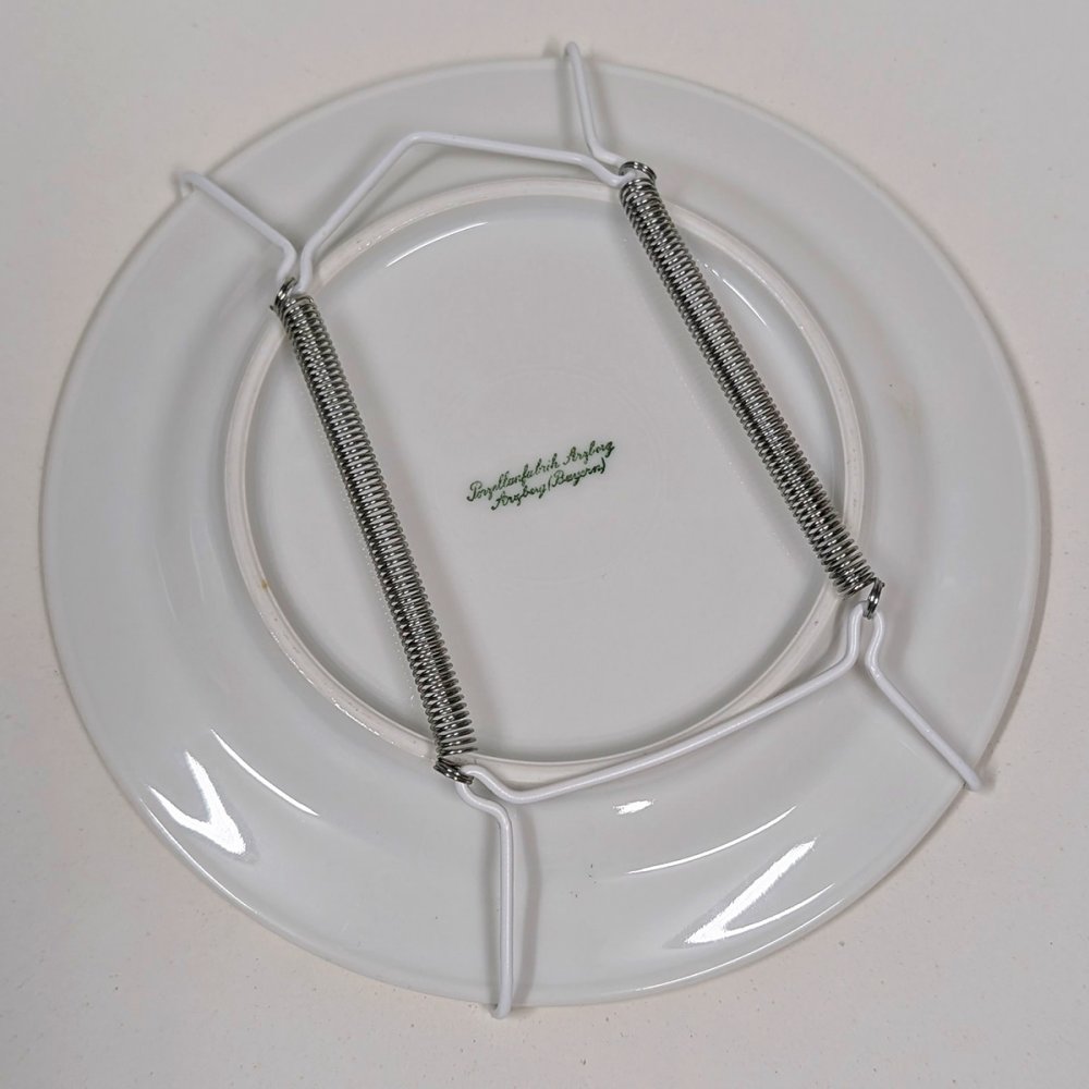 Porzellanteller handbemalt Unikat Nr.14 - zum Schließen ins Bild klicken