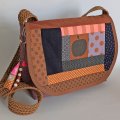 Unikat Tasche mit Klappe Nr. 41