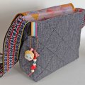 Unikat Tasche mit Klappe Nr. 42