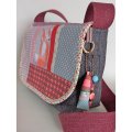 Unikat Tasche mit Klappe Nr. 47