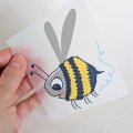 Bügelbild Nr.181 Hummel