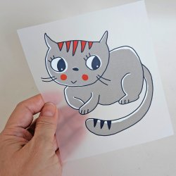 Bügelbild Nr.178 Katze