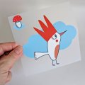 Bügelbild Nr.170 kleiner Vogelkönig