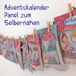 Adventskalender Panel Weihnachtsmarkt VORBESTELLUNG