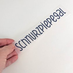 Bügelbild Nr.187 Schnurzpiepegal