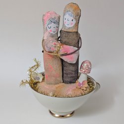 Kleine Krippe im Gefäß Nr. 85