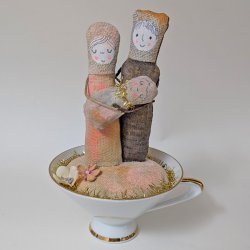 Kleine Krippe im Gefäß Nr. 86