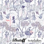 Bio Webware Blumenelfen Baumwolle 0,9m