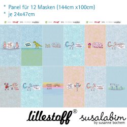 * Webware Susalabims Maskenpanel Baumwolle 1m