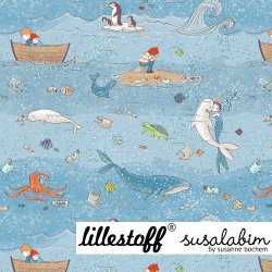 Bio Webware SUSAlabims Save the oceans Baumwolle 1m
