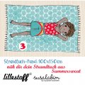 Bio Summersweat Design Strandtuch Panel Junge 3