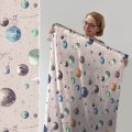 Bio Webware Canvas Susalabims Beautiful Planet neu Baumwolle 1m