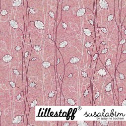 Modalsweat Susalabims Silbertaler rosa 1,5m