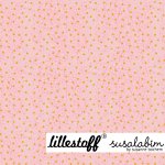 Bio Jersey Design Susalabims Wichtelpunkte rosagelb 1m