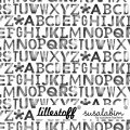 Bio Jersey Design Susalabims ABC monochrom 1m