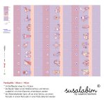 Webware SUSAlabims Adventskalender Tierchen Baumwolle 1Panel