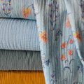 Bio Jersey Design Susalabims Blumenland blau 0,8m