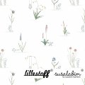 Bio Musselin SUSAlabims Blumenmärchen Baumwolle 1m