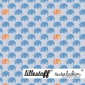 Bio Jersey Design Susalabims Elefant mini blaubunt 1m