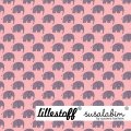 Bio Webware SUSAlabims Elefant mini rosa Baumwolle 1m