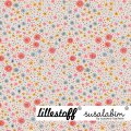 Bio Summersweat Design Susalabims Streublümchen pastell 1m